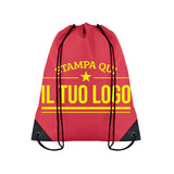 Sacca Zaino Personalizzabile, Poliestere 190 t