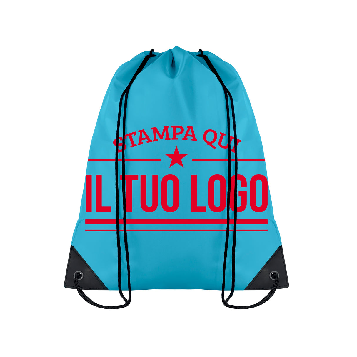 Sacca Zaino Personalizzabile, Poliestere 190 t