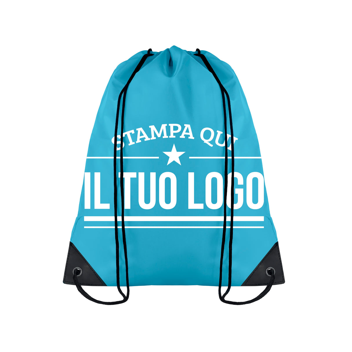 Sacca Zaino Personalizzabile, Poliestere 190 t