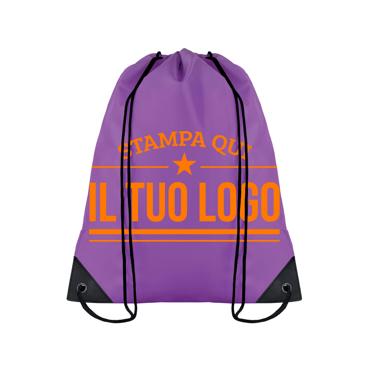 Sacca Zaino Personalizzabile, Poliestere 190 t