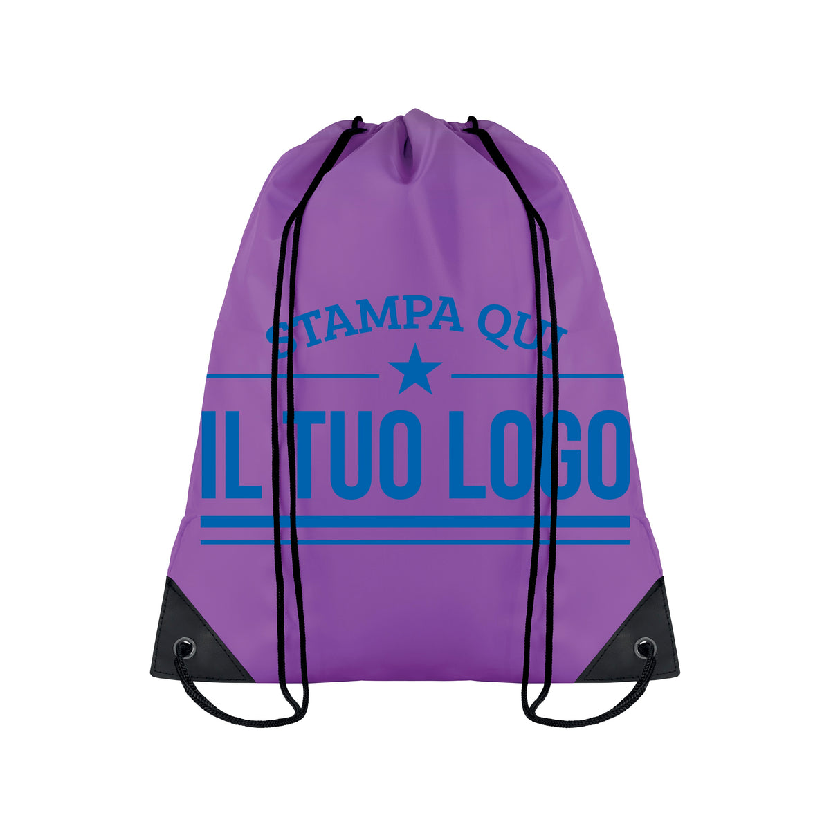 Sacca Zaino Personalizzabile, Poliestere 190 t