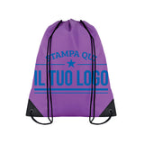 Sacca Zaino Personalizzabile, Poliestere 190 t