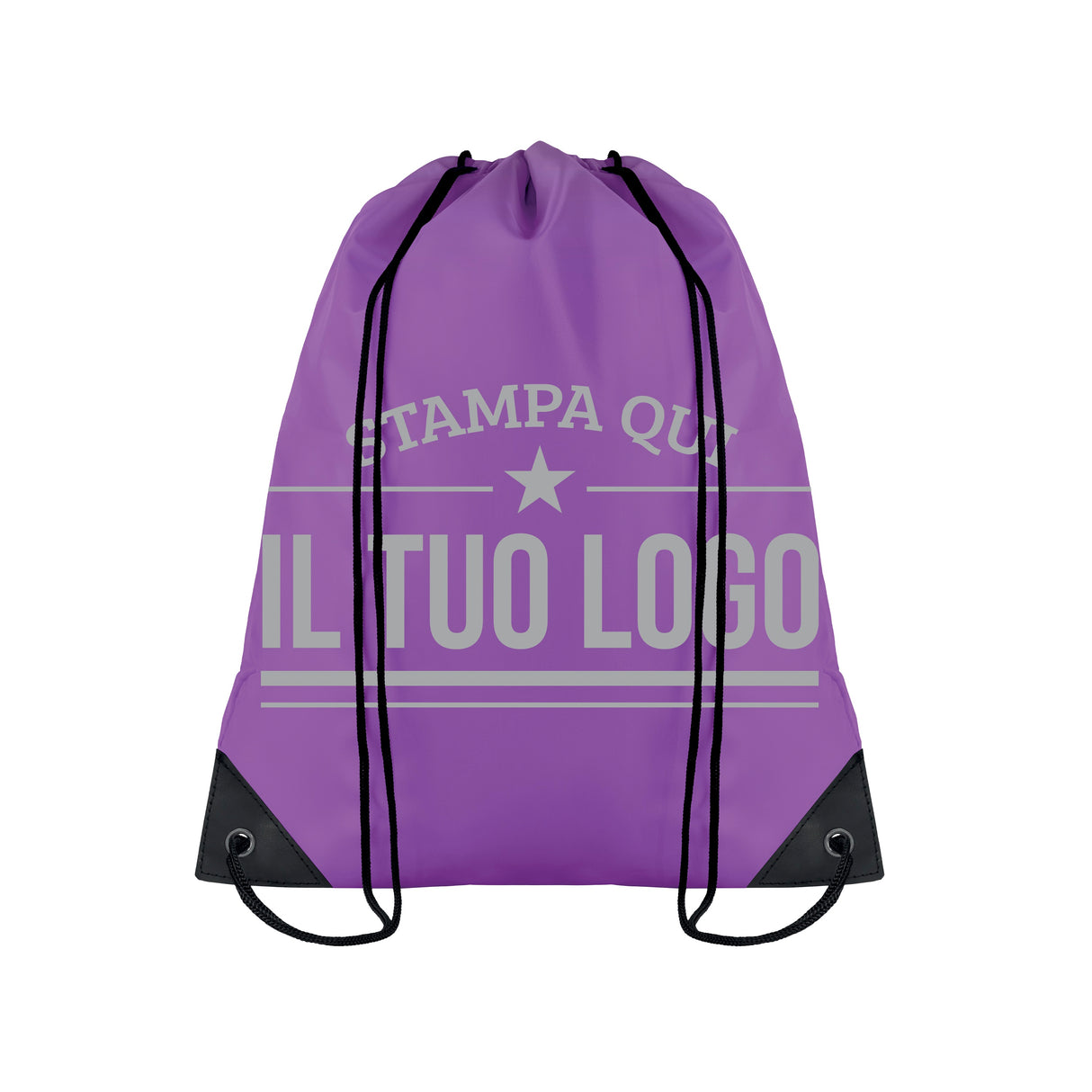Sacca Zaino Personalizzabile, Poliestere 190 t