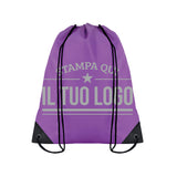 Sacca Zaino Personalizzabile, Poliestere 190 t
