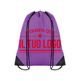 Sacca Zaino Personalizzabile, Poliestere 190 t