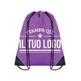 Sacca Zaino Personalizzabile, Poliestere 190 t