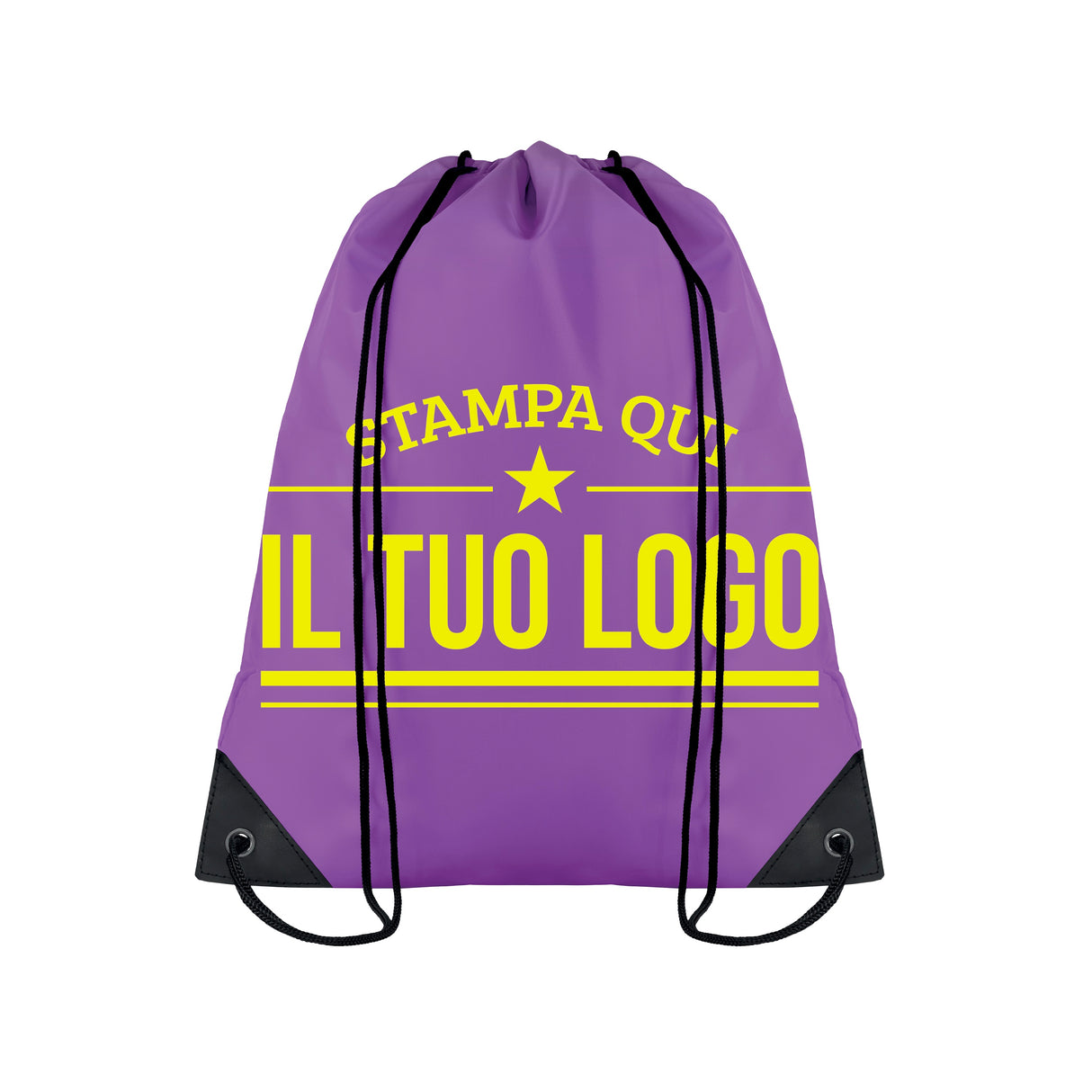 Sacca Zaino Personalizzabile, Poliestere 190 t