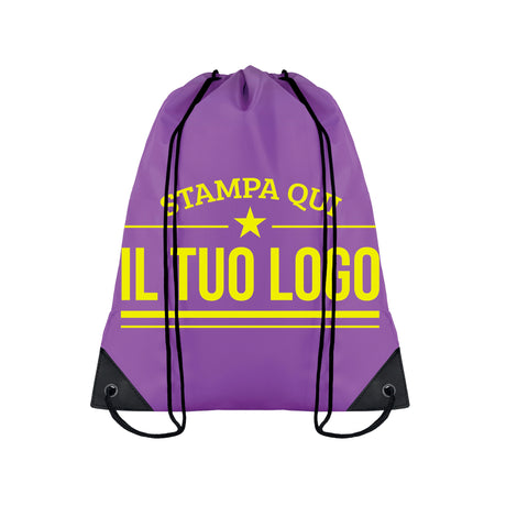 Sacca Zaino Personalizzabile, Poliestere 190 t