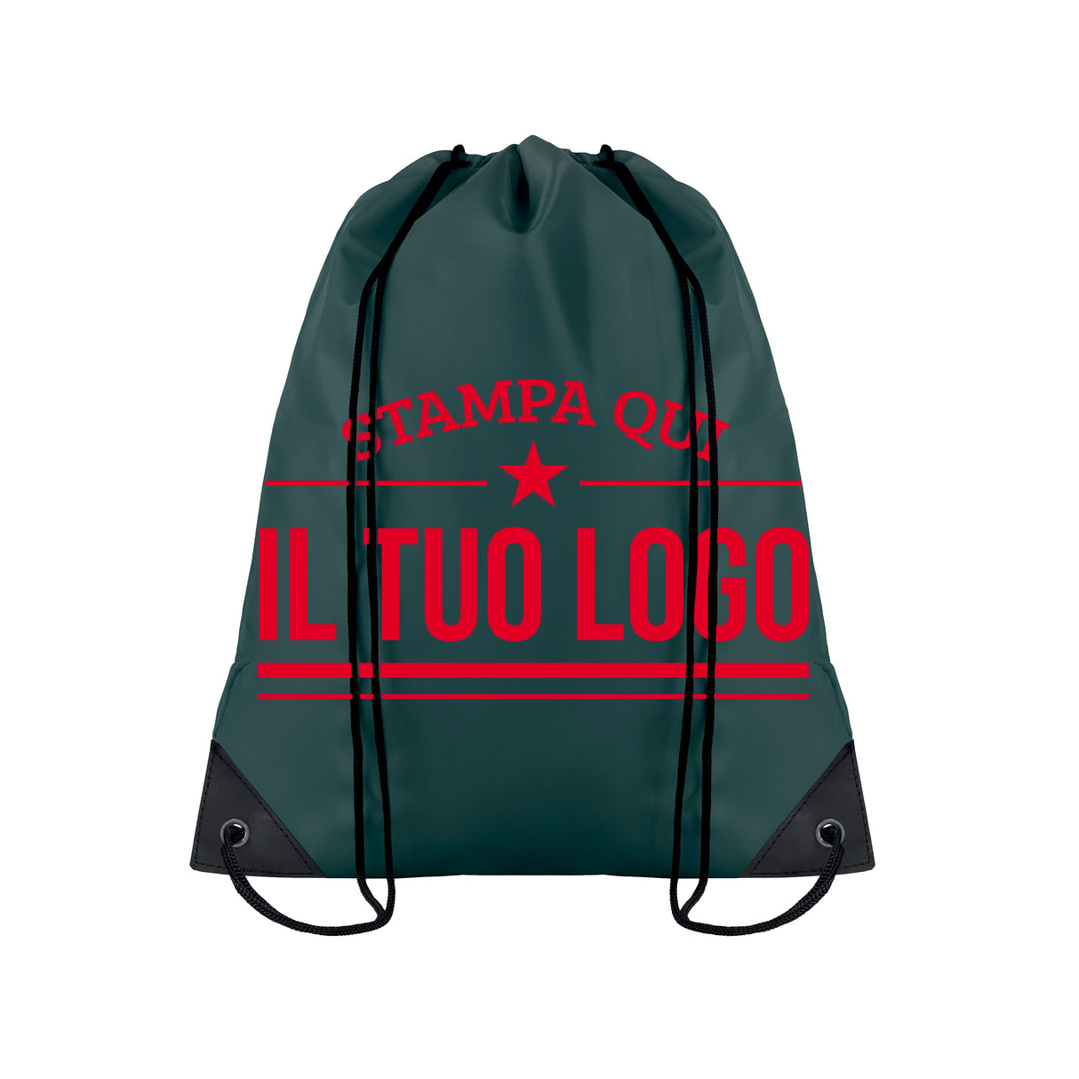 Sacca Zaino Personalizzabile, Poliestere 190 t