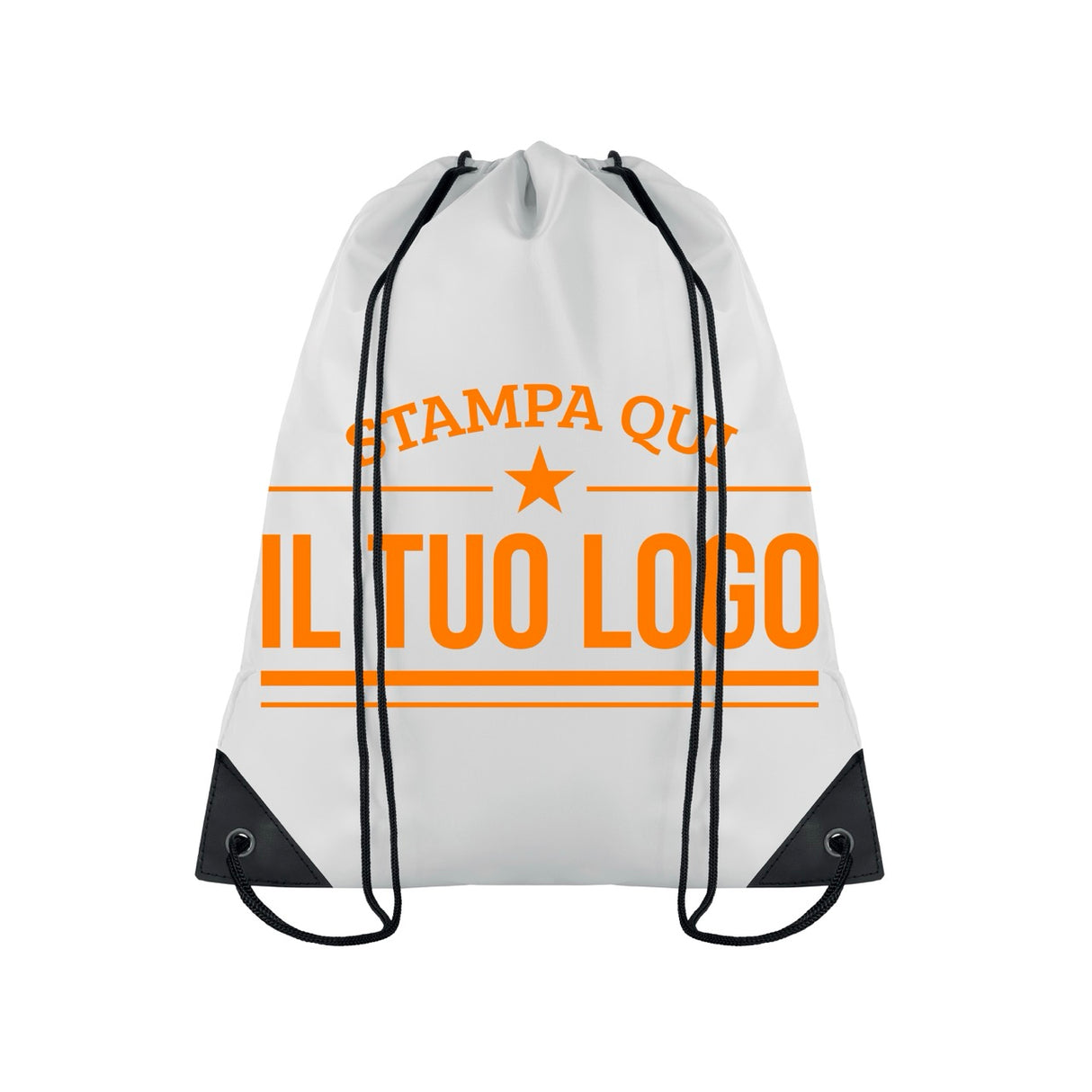 Sacca Zaino Personalizzabile, Poliestere 190 t
