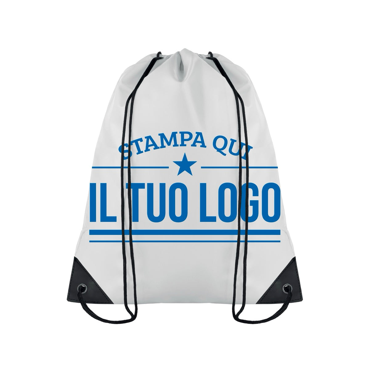 Sacca Zaino Personalizzabile, Poliestere 190 t
