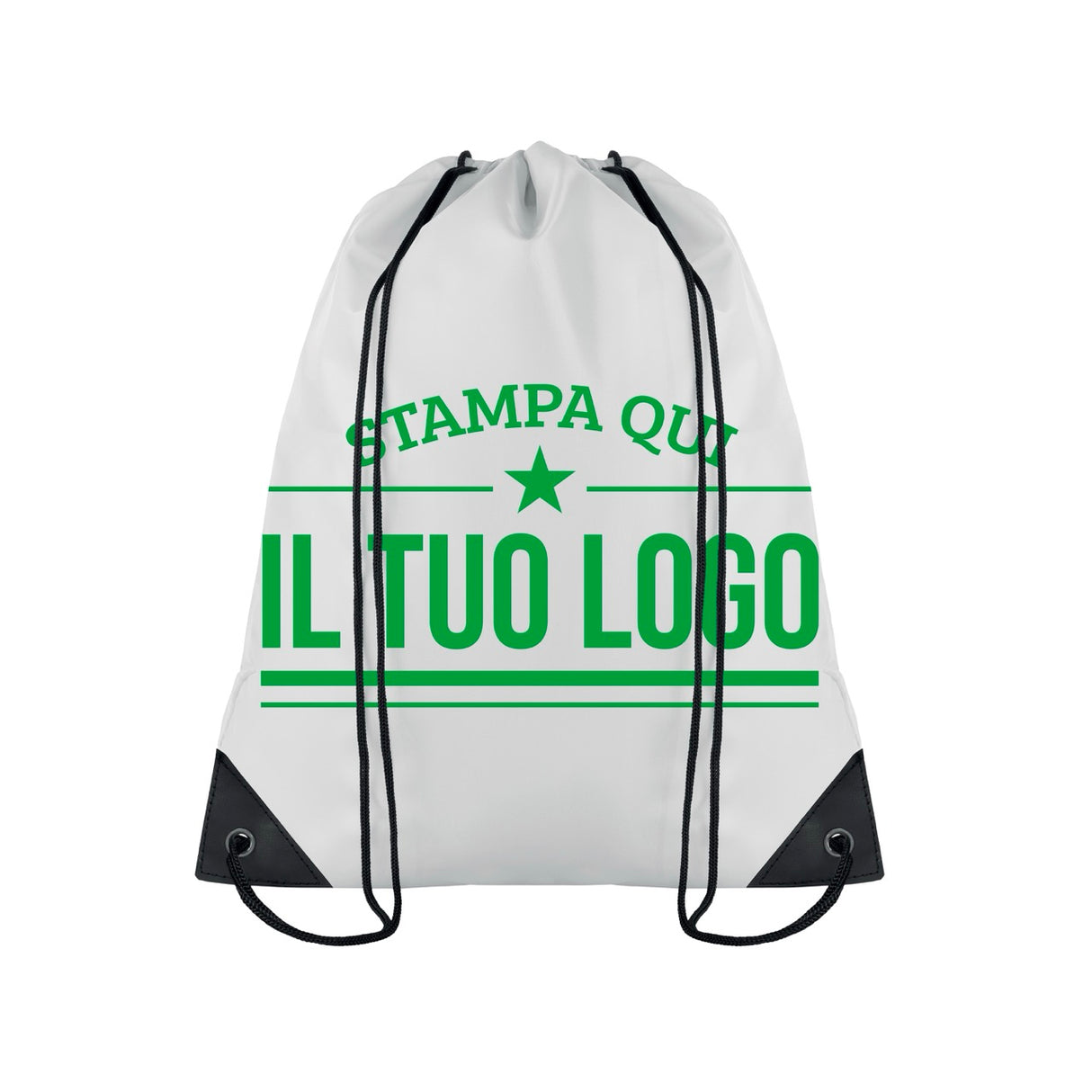 Sacca Zaino Personalizzabile, Poliestere 190 t