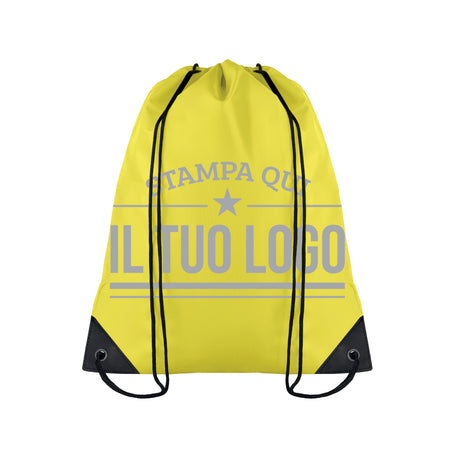 Sacca Zaino Personalizzabile, Poliestere 190 t