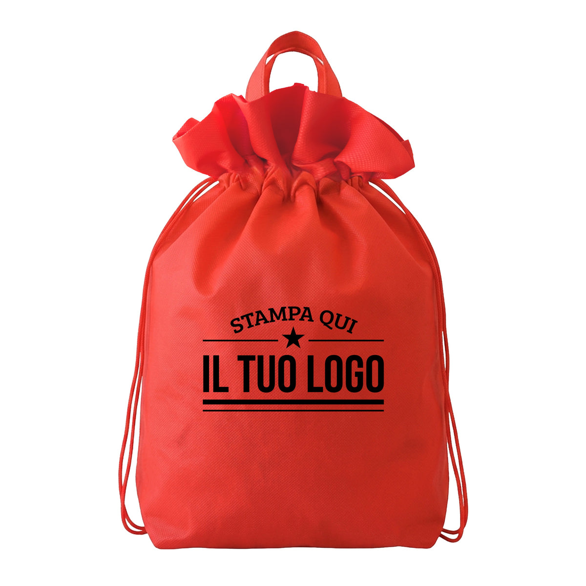 Sacco Portapanettone TNT  Manici Esterni Personalizzabile