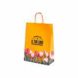 Shopper carta Tulipano Personalizzabile con cordino