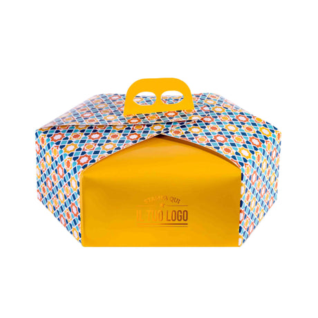 Scatole Esagonale Maioliche colorate Personalizzabile