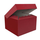 Scatola Quadrata Bauletto Rosso