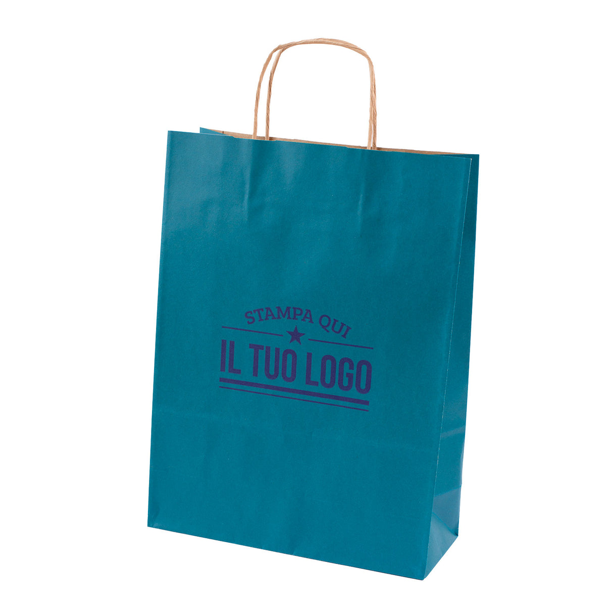 Shopper Colorata Naturale Personalizzata