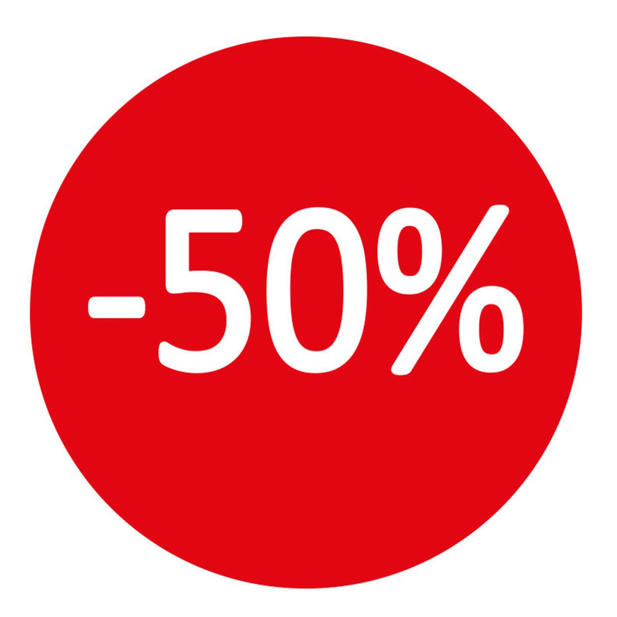 Etichetta -50%