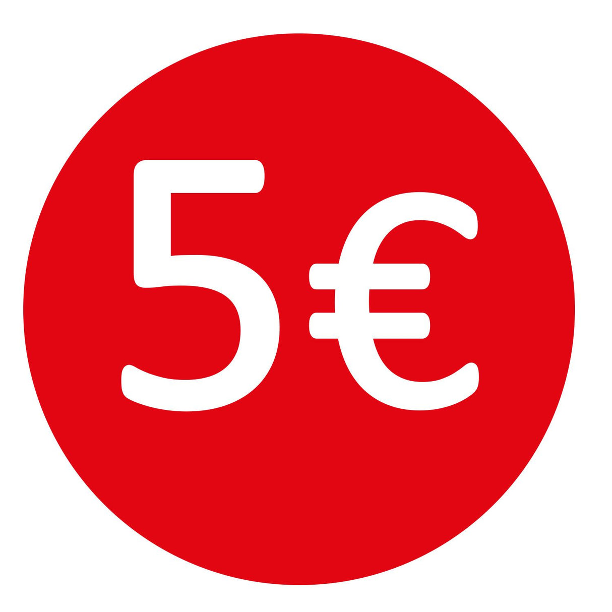 Etichetta 5€