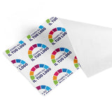 Carta Regalo in Fogli Personalizzata a Colori