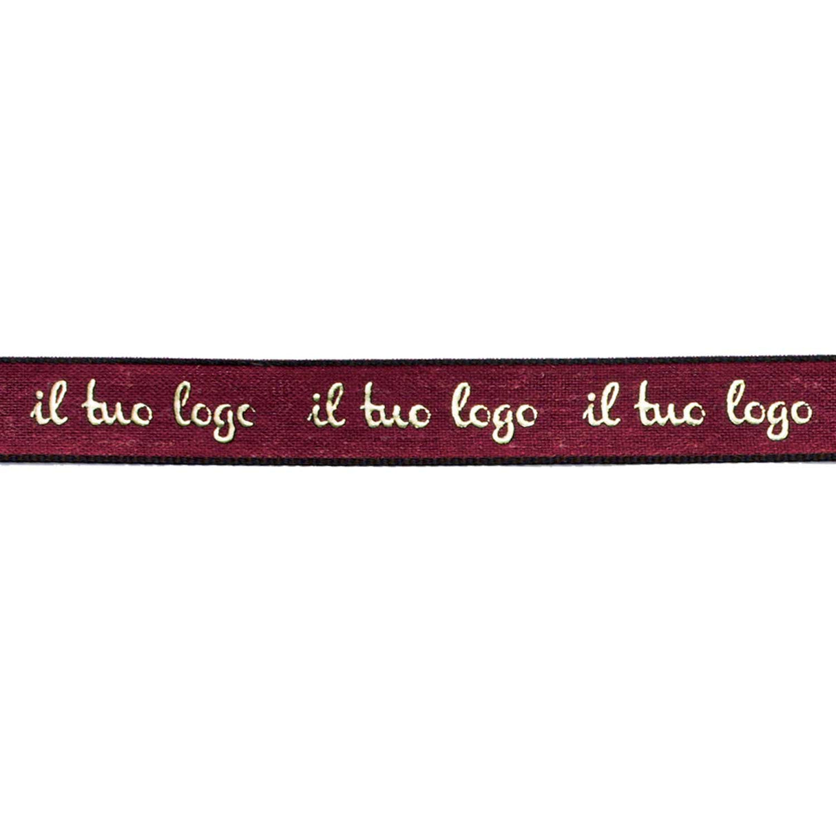 Nastro Bordo Lino Personalizzato con Logo