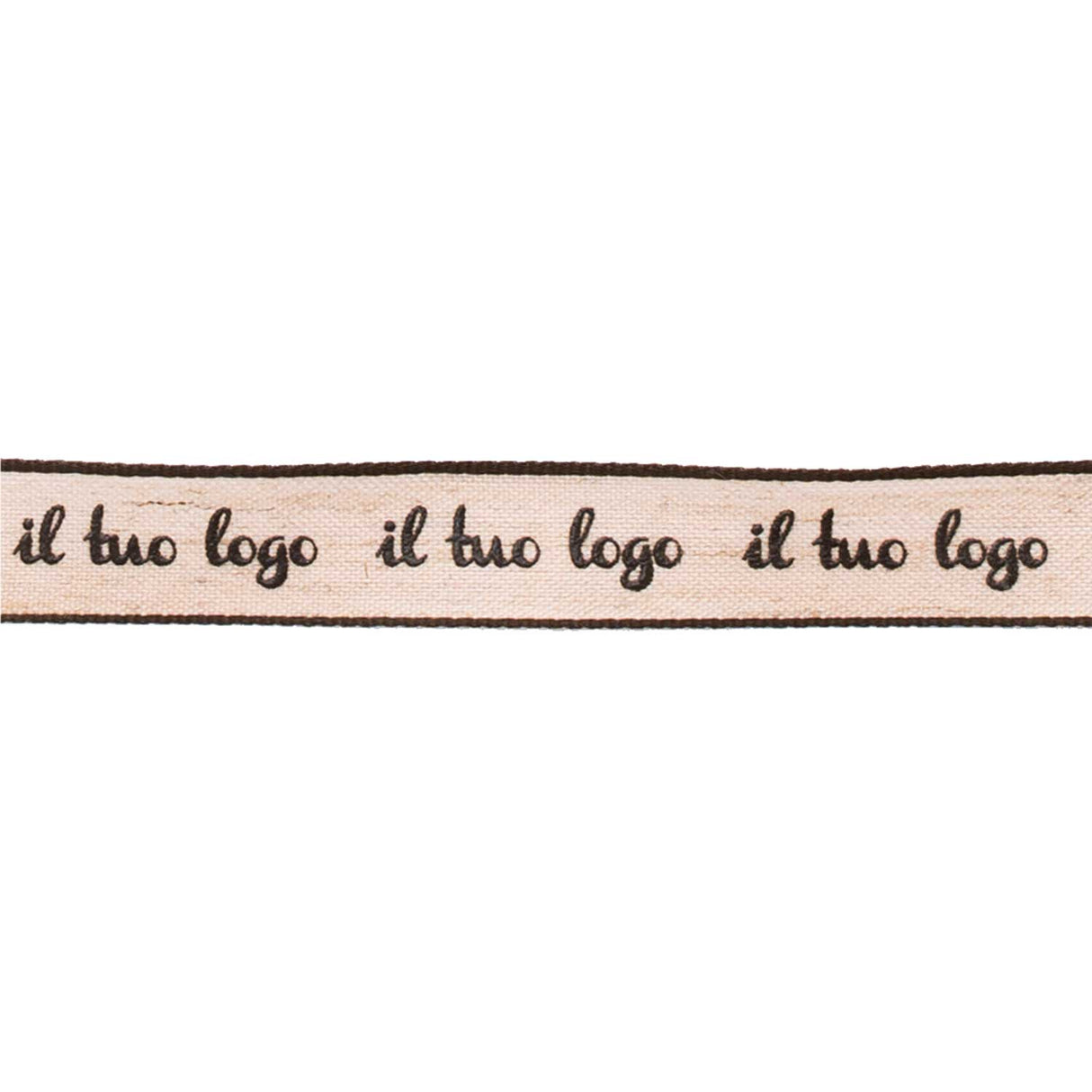 Nastro Bordo Lino Personalizzato con Logo