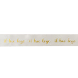 Nastro Personalizzato Doppio Raso 500 mt x 4 cm