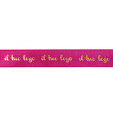 Nastro Personalizzato Doppio Raso 500 mt x 4 cm