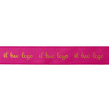 Nastro Personalizzato Doppio Raso 500 mt x 4 cm