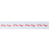 Nastro Personalizzato Spigato 500 mt x 3 cm