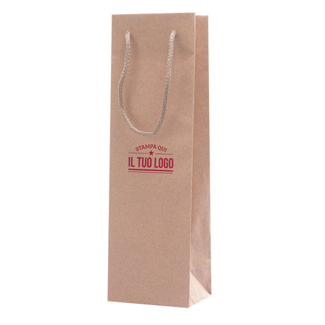 Shopper per Bottiglie Carta Personalizzate