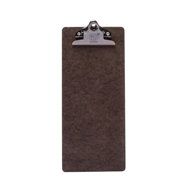 Portaconto in Legno con Clip in Acciaio