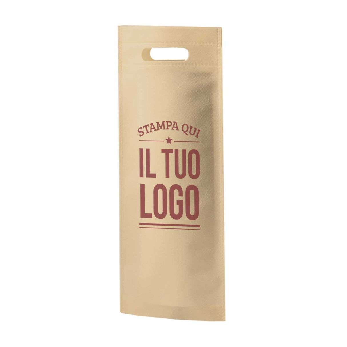 Portabottiglia TNT a fagiolo Personalizzabile
