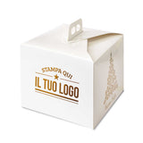 Portapanettone Alto Personalizzato Linea Albero 1 Kg