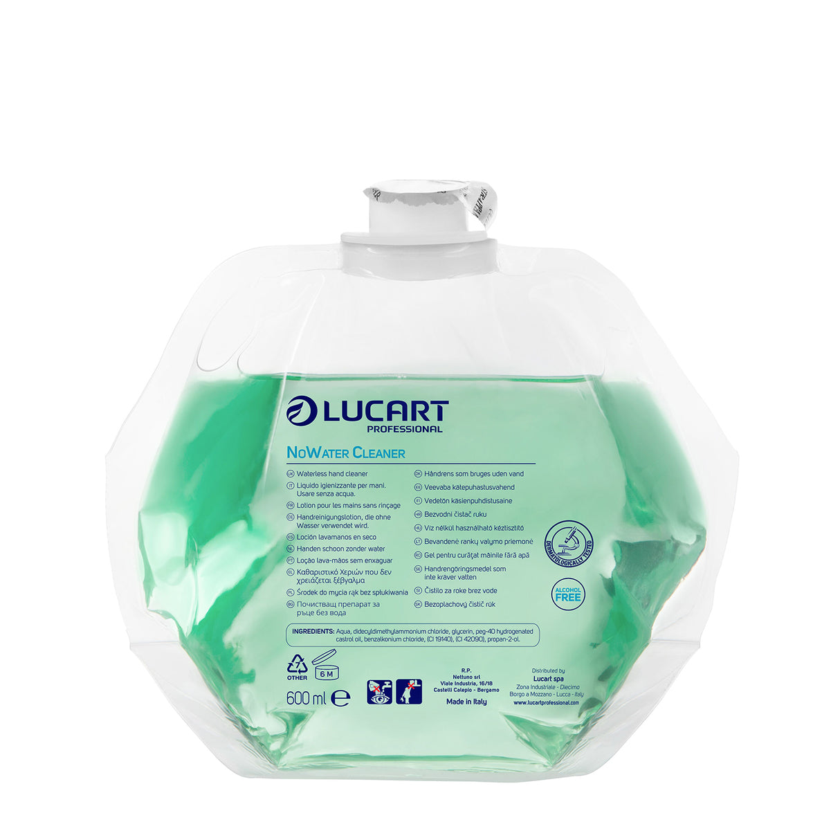 Ricarica Liquido Detergente Mani No Water