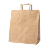 Shopper Carta Kraft Linea Food Avana Fondo Largo