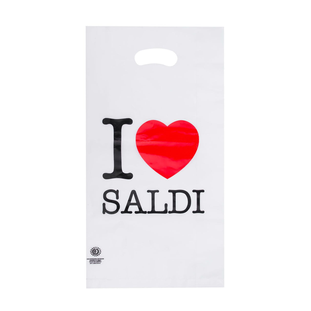 Shopper Plastica I Love Saldi