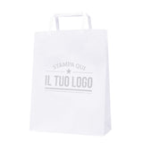 Shopper Carta Riciclata Piattina Personalizzabili