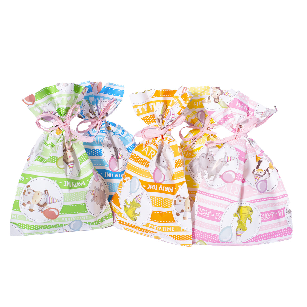 Unique Party – 20 Buste Regalo In Cellophane A Tema Sirena – 30x13 Cm Con Laccetti – Per Bomboniere E Feste Di Compleanno
