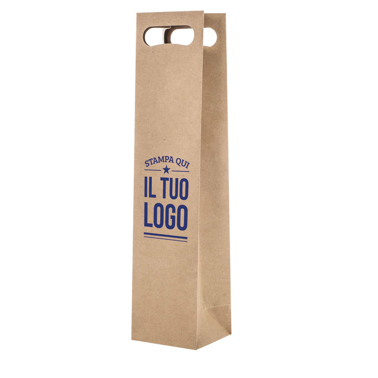 Shopper Natural Personalizzata Manico Fagiolo