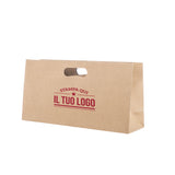 Shopper Natural Personalizzata Manico Fagiolo