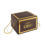 Portapanettone con Fascia Personalizzata Basso 1 kg